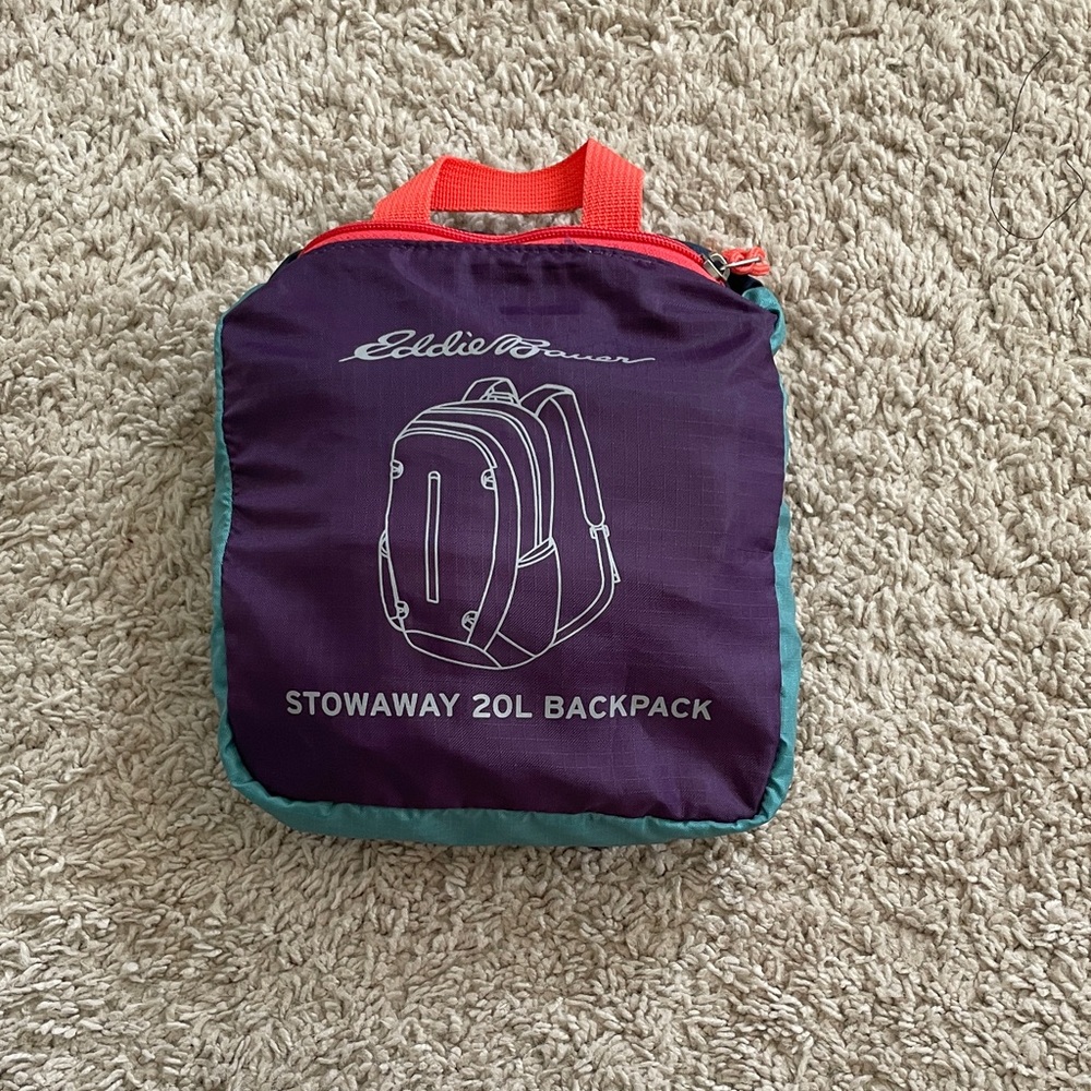 Eddie Bauer packable Stowaway 20L Backpack